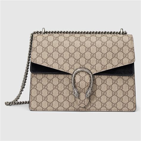 gucci bag silver hardware|dionysus large gg shoulder bag.